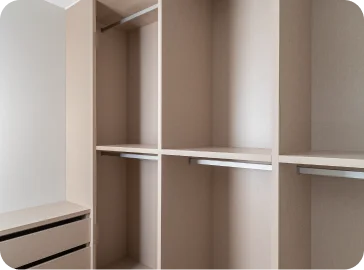 Wardrobe channels & hardware